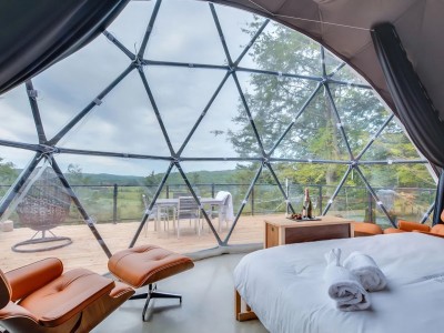 DOME SHARED SAUNA AT BEL AIR TREMBLANT